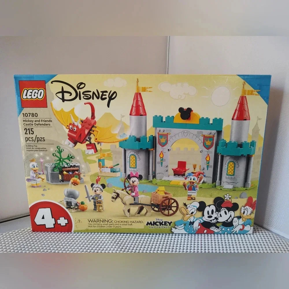 Lego Disney 10780 Mickey and Friends Castle Defenders NWT Building Toy Set